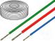 Vodič  SiF  lanko  Cu  0,75mm2  silikón  hnedá  -60÷180°C  300/500V
