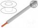 Vodič  Silivolt®-2V  licna  Cu  1x2,5mm2  silikón  sivá  1,5kV