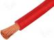 Vodič  Silistrom®  licna  OFC  1x4mm2  silikón  červená  1,5kV  42A