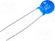 Varistor  metaloxidový  THT  275VAC  350VDC  430V  2500A  43J