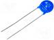 Varistor  metaloxidový  THT  50VAC  65VDC  82V  2500A  8,4J