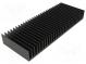 Chladič  extrudovaný  rebrovaný  čierna  L 75mm  W 200mm  H 25mm