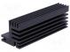 Chladič  extrudovaný  TO220  čierna  L 84mm  W 30mm  H 31mm  5,5K/W