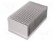Chladič  extrudovaný  rebrovaný  prírodný  L 100mm  W 174mm