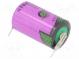 Batéria  lítiové (LTC)  3,6V  1/2AA  1200mAh  nenabíjateľná  2pin