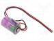 Batéria  lítiové (LTC)  3,6V  1/2AA  900mAh  Ø14,7x25,2mm  vodiče