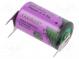 Batéria  lítiové (LTC)  3,6V  1/2AA,1/2R6  1100mAh  nenabíjateľná