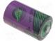 Batéria  lítiové (LTC)  3,6V  1/2AA,1/2R6  1100mAh  nenabíjateľná