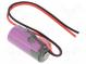 Batéria  lítiové (LTC)  3,6V  2/3AA,2/3R6  1500mAh  nenabíjateľná
