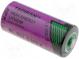 Batéria  lítiové (LTC)  3,6V  2/3AA,2/3R6  1600mAh  nenabíjateľná