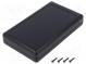 Kryt  univerzálny  X  95mm  Y  160mm  Z  30mm  SMILE  ABS  čierna