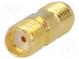 Spojka  SMA samica,z oboch strán  priamy  50Ω  teflón  pozlátený