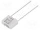 Kondenzátor  metalizovaný PPS  10nF  5mm  ±5%  7,2x2,5x6,5mm