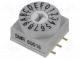 Kódový prepínač  pol  16  SMD  80mΩ  DC záťaž @R  0,2A/42VDC  6,87N