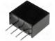 Prevodník  DC/DC  1W  Uvst 4,5÷5,5V  5VDC  Ivýst 200mA  SIP4  1,3g