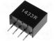 Prevodník  DC/DC  1W  Uvst 10,8÷13,2V  5VDC  Ivýst 200mA  SIP4