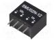 Prevodník  DC/DC  2W  Uvst 21,6÷26,4V  Uvýst 12VDC  SIP4  1,3g