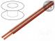 Vodič  reproduktorový  2x10mm2  lanko  Cu  priehľadná  netienený