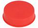Záslepka  Teleso  červená  Vonk.priem  103,4mm  H  28mm  Mat  LDPE