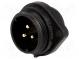 Zásuvka  vidlica  SP21  PIN  3  IP68  spájkovanie  500V  4mm2  30A
