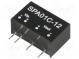 Prevodník  DC/DC  1W  Uvst 36÷75V  12VDC  Ivýst 8÷83mA  SIP6  3g