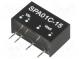 Prevodník  DC/DC  1W  Uvst 36÷75V  15VDC  Ivýst 6÷67mA  SIP6  3g