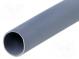 Elektroizolačná trubica  Mat  silikón  jasno-šedá  -30÷200°C