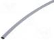 Elektroizolačná trubica  Mat  silikón  jasno-šedá  -30÷200°C