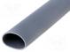 Elektroizolačná trubica  Mat  silikón  jasno-šedá  -30÷200°C