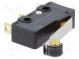 Mikrospínač SNAP ACTION  s páčkou (s kladkou)  SPDT  ON-(ON)