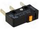 Mikrospínač SNAP ACTION  bez páčky  SPDT  0,1A/125VAC  ON-(ON)