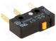 Mikrospínač SNAP ACTION  bez páčky  SPDT  5A/125VAC  ON-(ON)