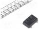 Tranzistor  N-MOSFET  unipolárny  40V  2A  1W  SOT23F