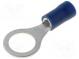 Káblové oko  M8  Ø  8,4mm  1,5÷2,5mm2  krimpovacie  na kábel  modrý