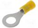 Káblové oko  M8  Ø  8,4mm  4÷6mm2  krimpovacie  na kábel  izolovaná