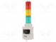 Signalizátor  signalizačný stĺpik  LED  24VDC  IP54  STD  Mat  ABS