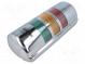 Signalizátor  signalizačný stĺpik  LED  24VDC  IP55  74x46x216mm