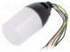 Signalizátor  signalizačný stĺpik  LED  24VDC  24VAC  IP65  IF