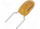 Kondenzátor  tantalový  10uF  25VDC  THT  ±20%  -55÷125°C  5,08mm
