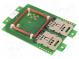 Čítačka RFID  anténa  76x49x14mm  I2C,RS232,USB,serial  4,3÷5,5V