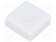 Hmatník  štvorcový  biela  Určenie  TACTS-24  12x12mm