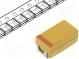 Kondenzátor  tantalový  150uF  6,3VDC  SMD  Puzd  C  2312  ±10%