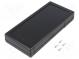Kryt  univerzálny  X  94mm  Y  200mm  Z  31mm  TEKBOX  ABS  čierna
