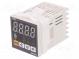 Modul  regulátor  teplota  SPST-NO  OUT 2  SSR  na panel  -10÷50°C