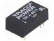 Prevodník  DC/DC  2W  Uvst 4,5÷9V  Uvýst 5VDC  Ivýst 400mA  DIP16
