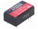Prevodník  DC/DC  8W  Uvst 18÷75V  Uvýst 12VDC  Ivýst 665mA  DIP16