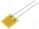 Senzor  fóliový tenzometer  Prac.tepl  -40÷200°C  9,5x11x0,06mm