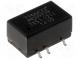 Prevodník  DC/DC  1W  Uvst 10,8÷13,2V  5VDC  Ivýst 200mA  SMD  1,7g