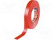 Páska  opravárska  W  19mm  L  50m  Thk  310um  červený  max.130°C