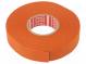Textilná páska  vlna PET  W  19mm  L  25m  oranžová